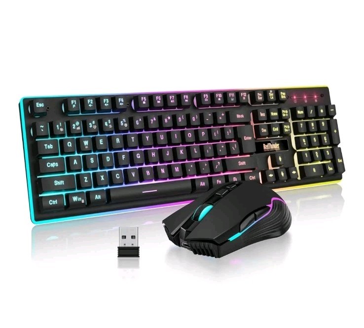 Red Thunder K10 Wireless Backlight Keyboard 