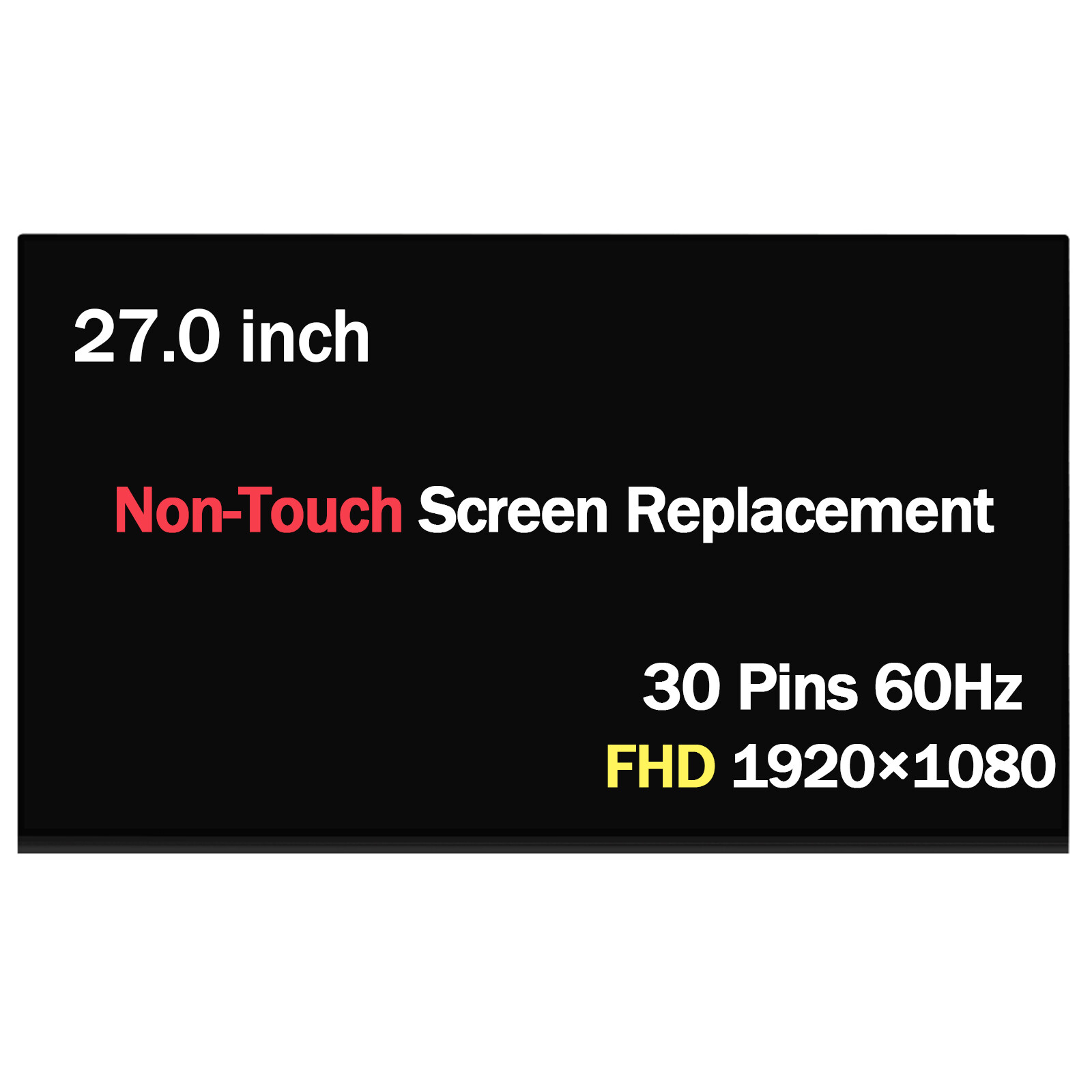 M270HCJ-LCB 27" LCD Screen AIO FHD 1080p Non-Touch Screen Display Panel 30 Pins