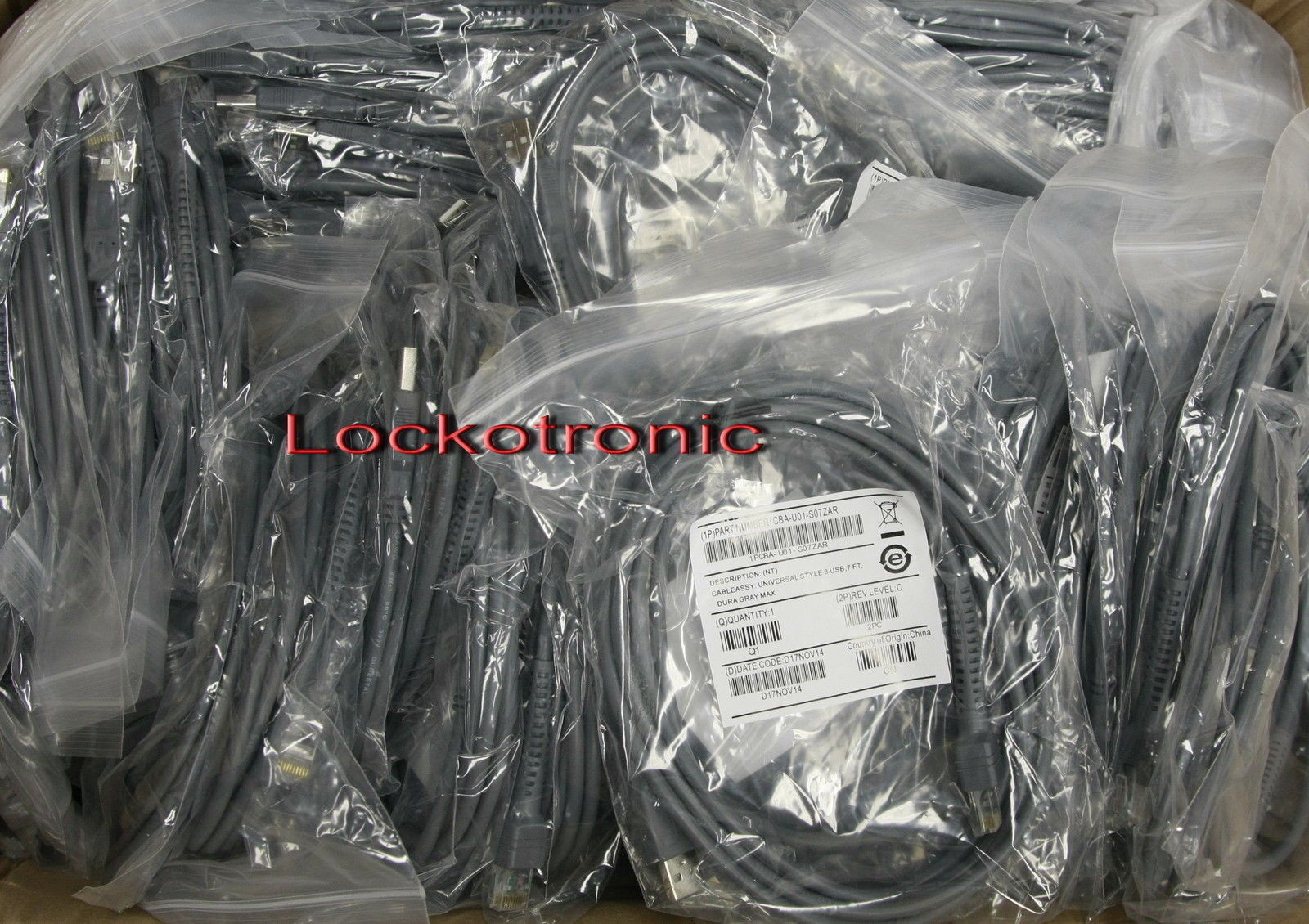 Lot 50 New Motorola Symbol Barcode Scanner USB cable for Li4278 DS3578 CBA