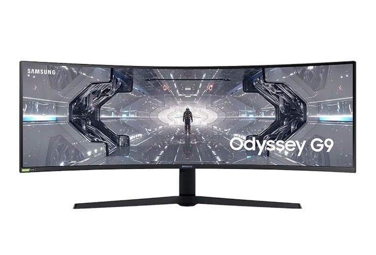 SAMSUNG 49” Odyssey G9 Gaming/Studio Monitor, 1000R Curved Screen, 240HZ