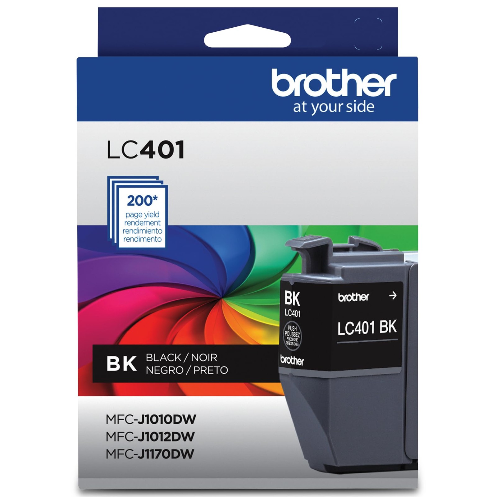 Genuine LC401BK Standard Yield Black Ink Cartridge