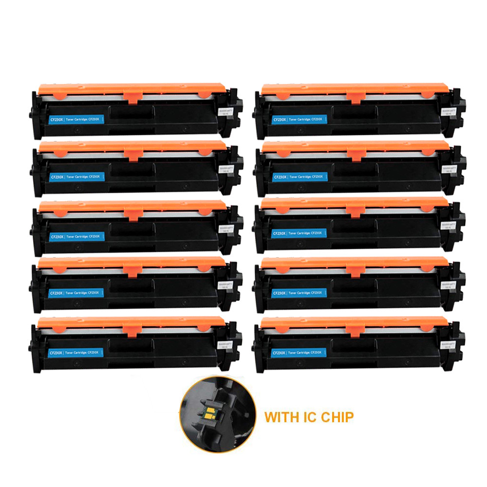 10x High Yield CF230X 30X Toner Cartridge for HP LaserJet Pro MFP M227d M227fdw