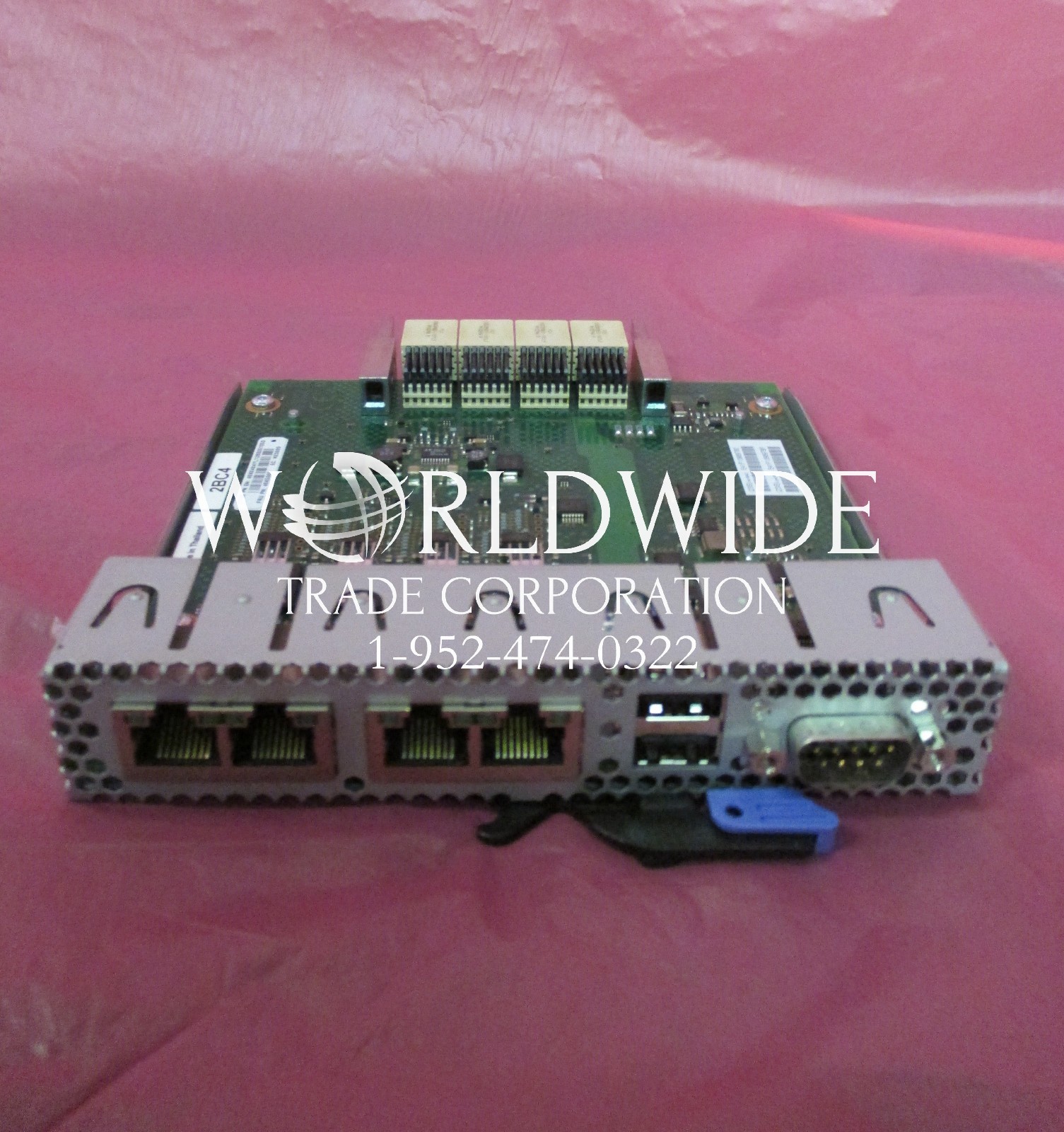IBM 46K5965 46K6484 1803 1Gb Quad-Port IVE/HEA (4x RJ-45) pSeries 9117-MMB MHB