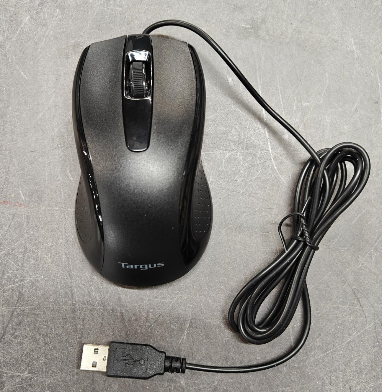Targus Wired USB Mouse Black Model # AMU660 U660 1000dpi -Brand New