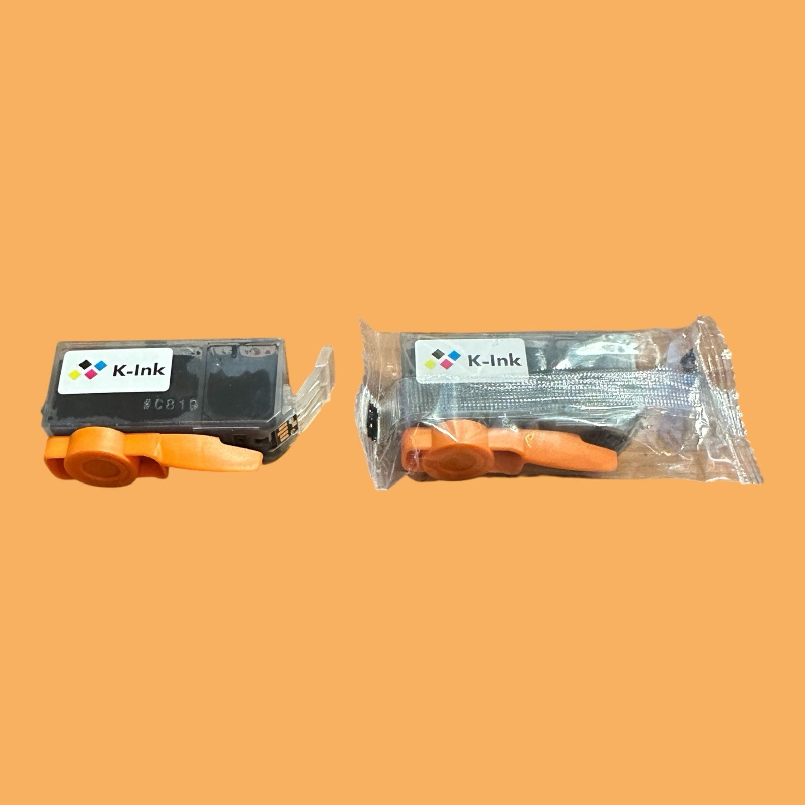 K Ink C225 BK Black Ink Cartridge Canon Pixma iP MG MX 2 Pack