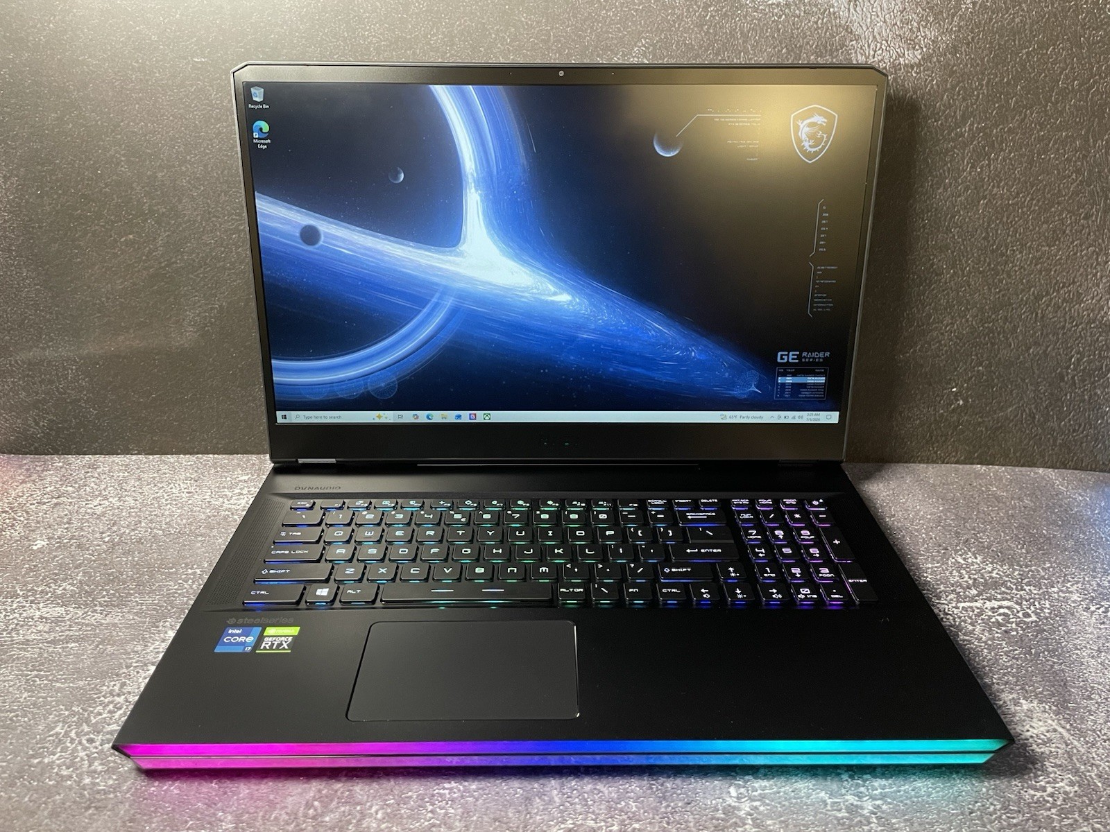 MSI GE76 Raider 11UE 17-inch Core i7-11800H 16GB RAM 512GB NVMe RTX 3060 (221)