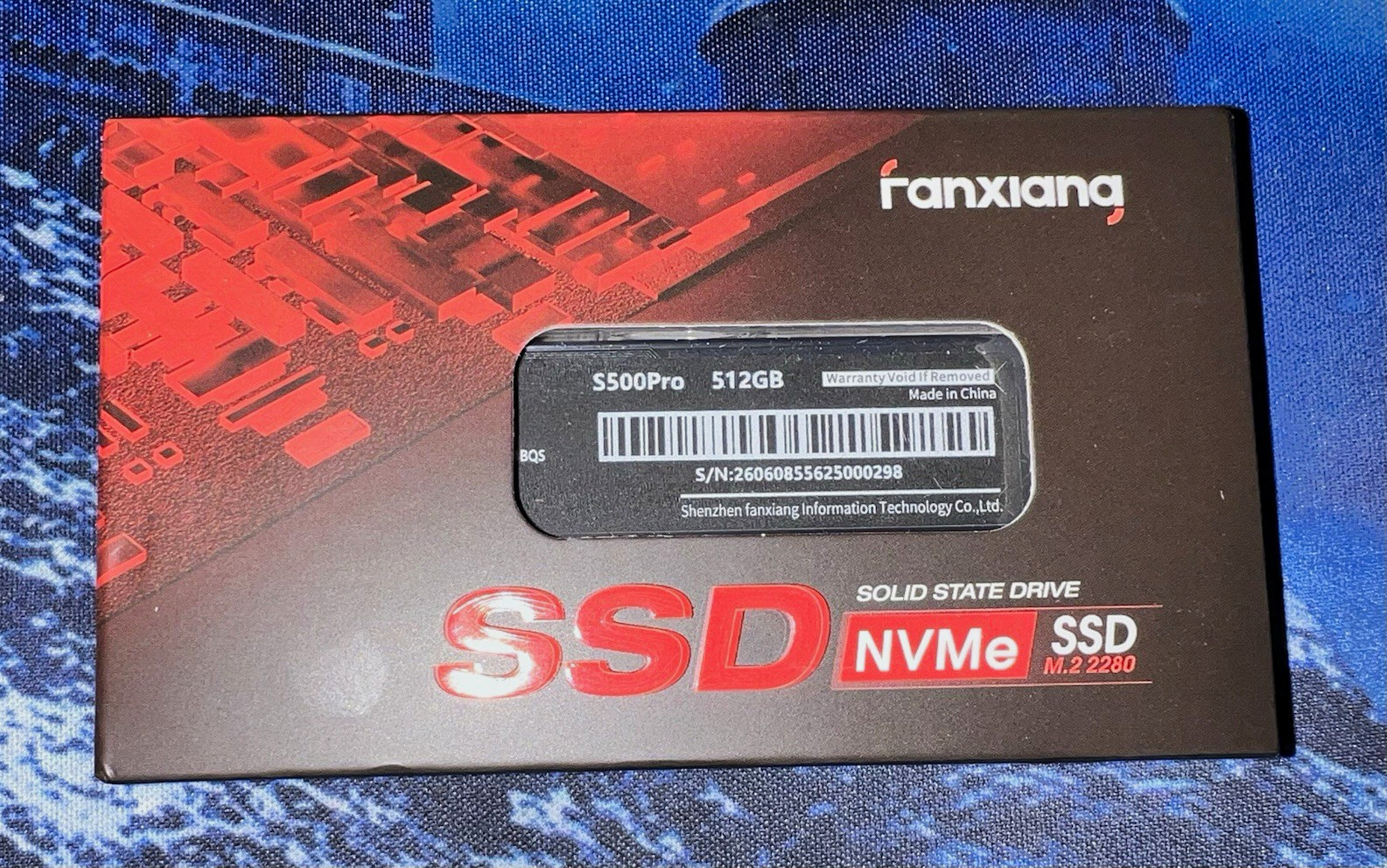 fanxiang S500 Pro 512GB NVMe PCIe M.2 2280 Internal SSD 3D NAND