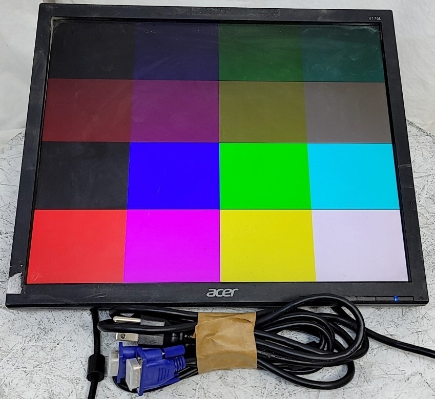 Acer V176L UM.BV6AA.002 17" Black LCD Monitor Grade B