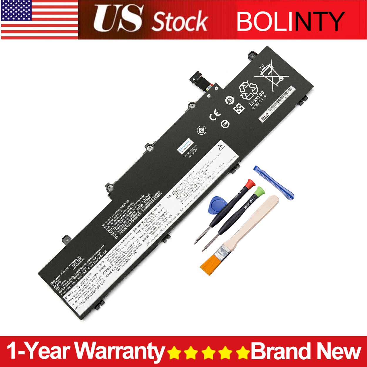 L19M3PD5 L19C3PD5 L19D3PD5 Battery For Lenovo ThinkPad E14 E15 20T6 20T8 45Wh