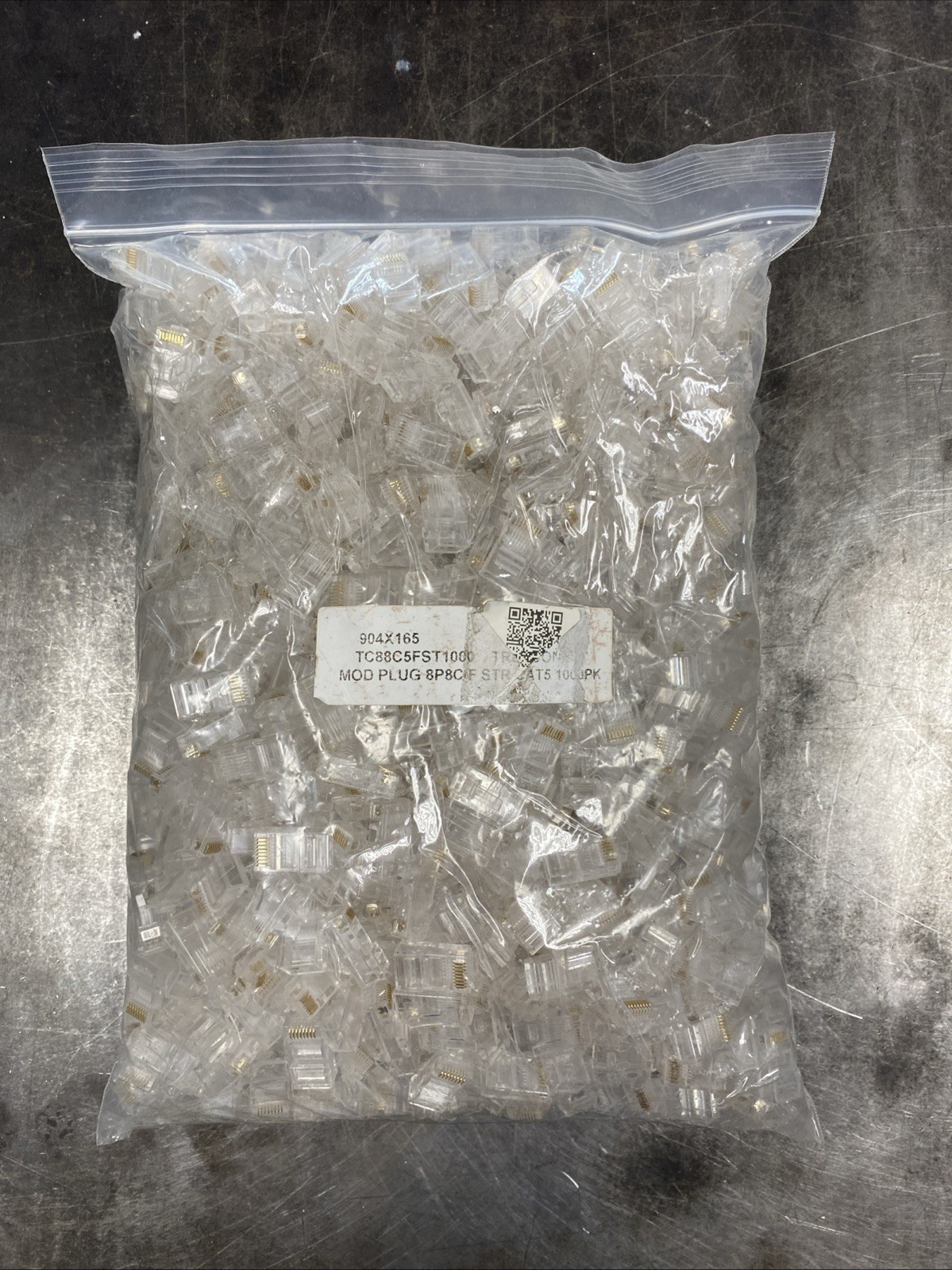 1000 pcs CAT5 CAT5e RJ45 Modular Plugs Network Connector 1000 pcs
