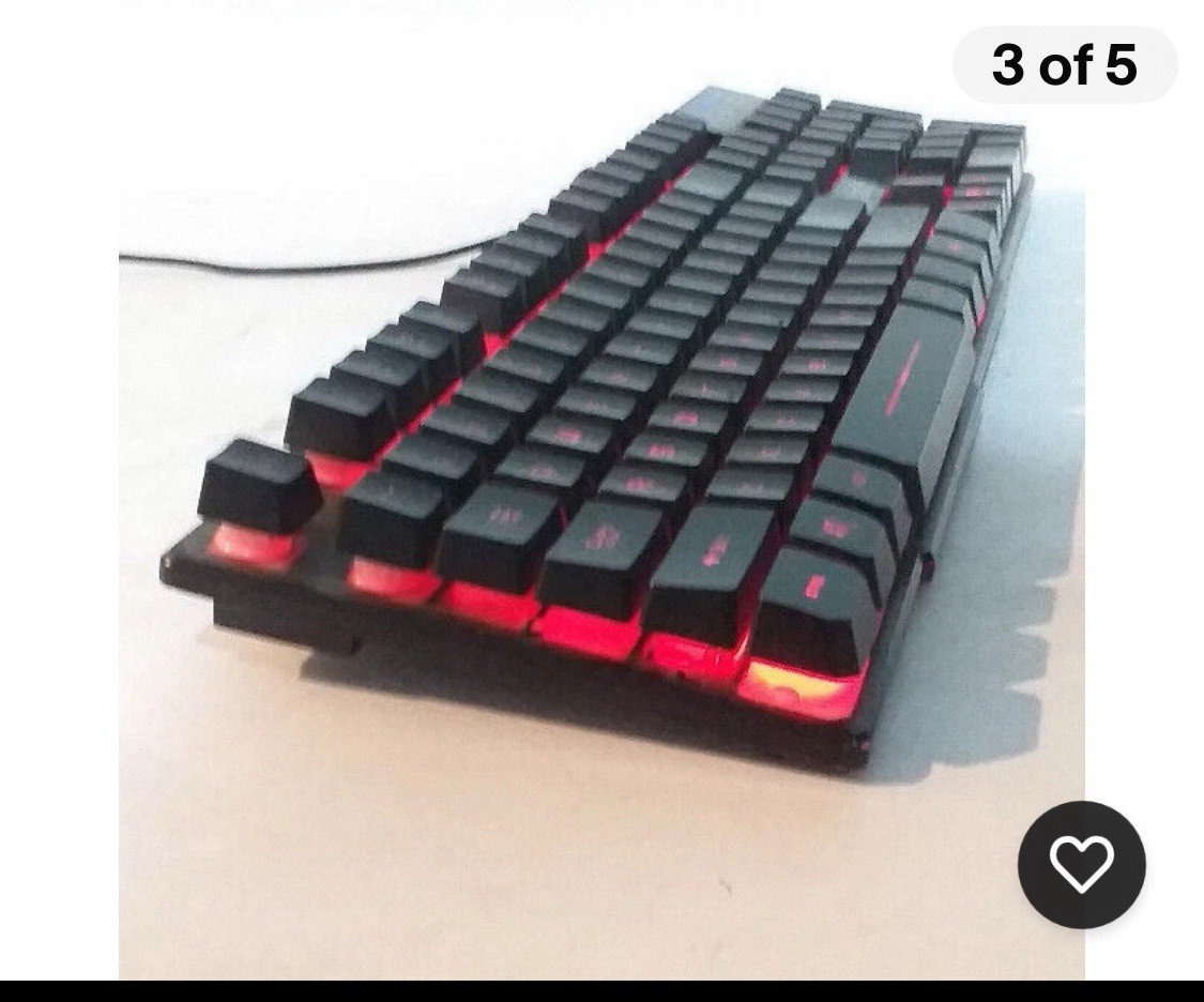 Mafiti Model: RK100 LED Backlit Keyboard