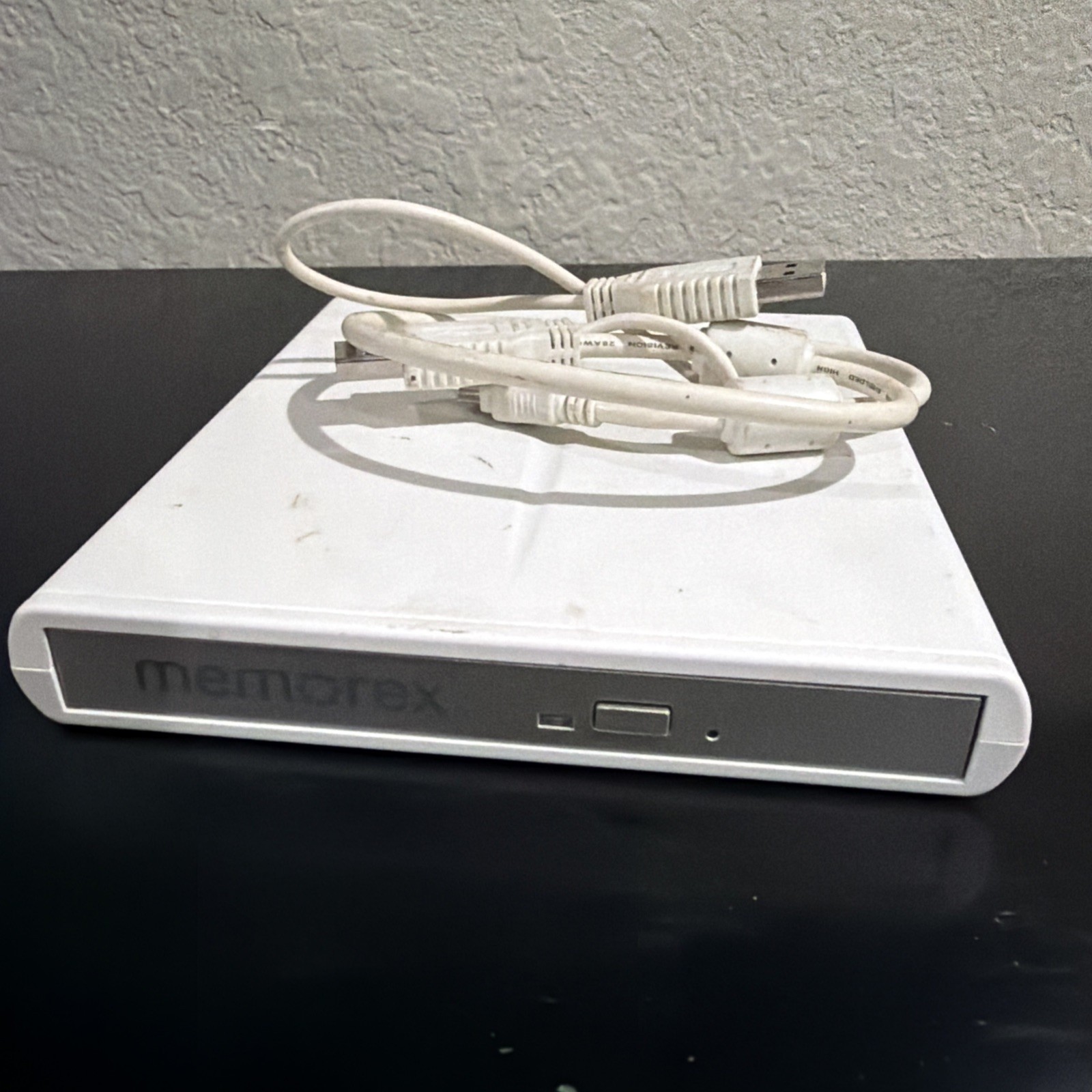 Memorex MRX-650LE v1 Slim External DVD / CD  Recorder w/ Cable ~ FREE S/H