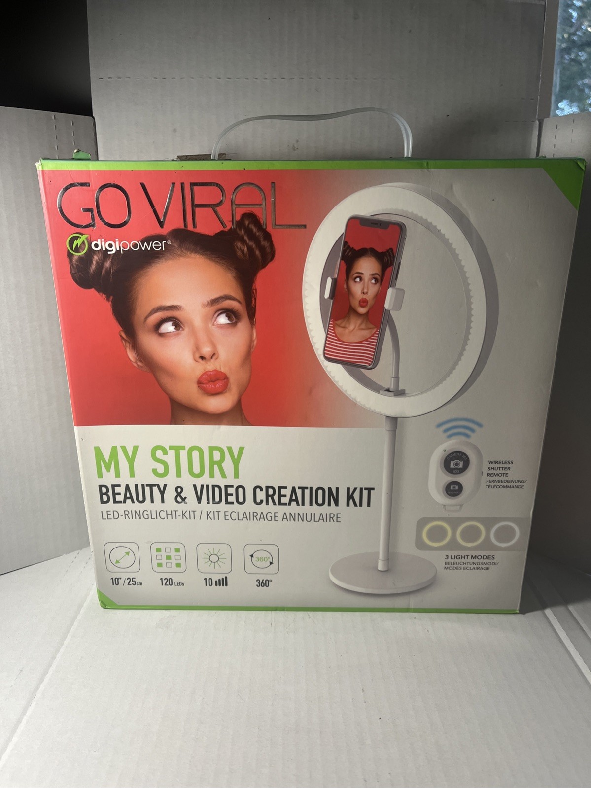 NEW Digi Power DP-VRLK10 My Story and Video Creation Kit - Black 4