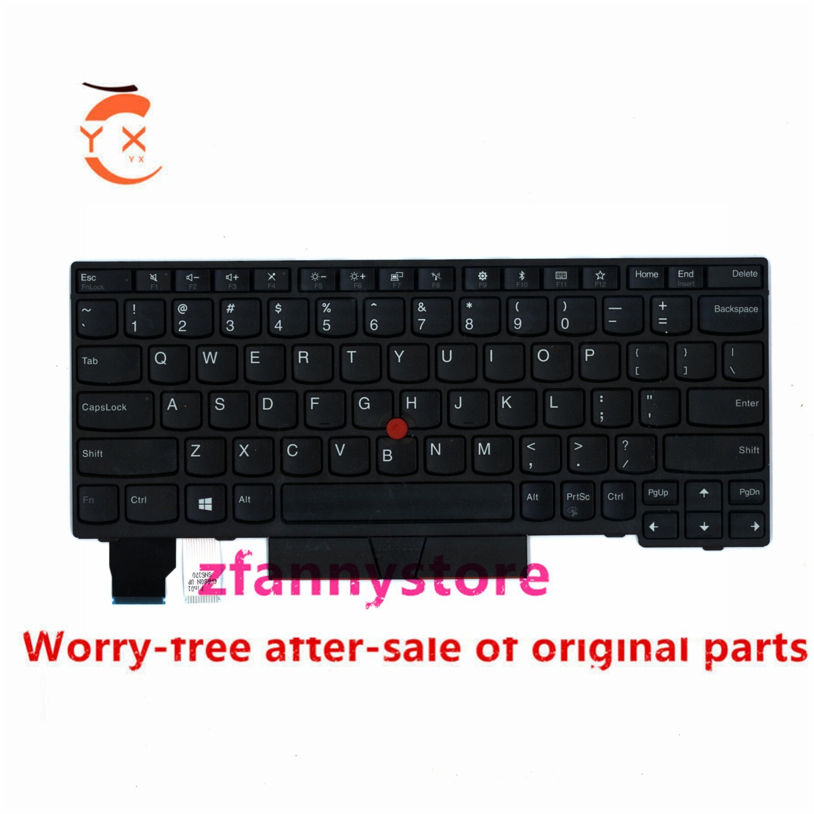New For Thinkpad ThinkPad X280 X390 X395 L13 Yoga US Keyboard 01YP000 01YP080