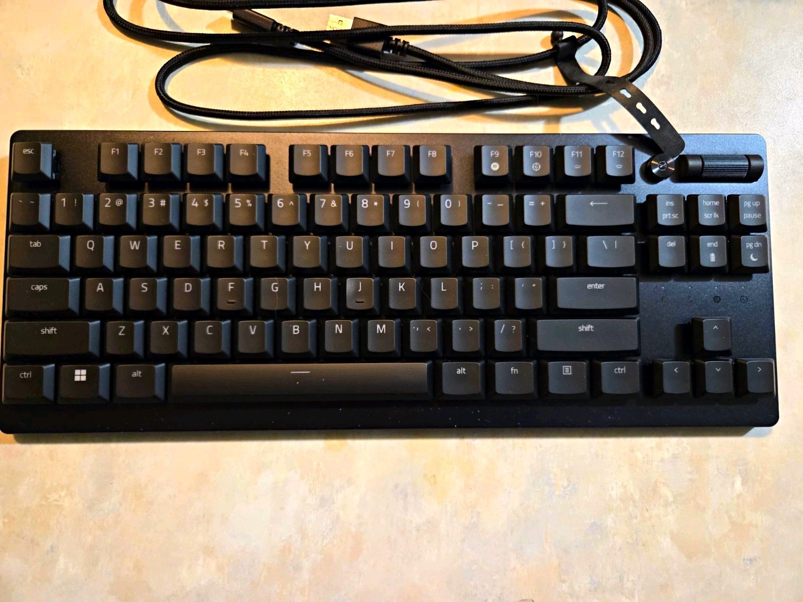 Razer DeathStalker V2 Pro TKL Mechanical USB-C Wired Keyboard, Linear