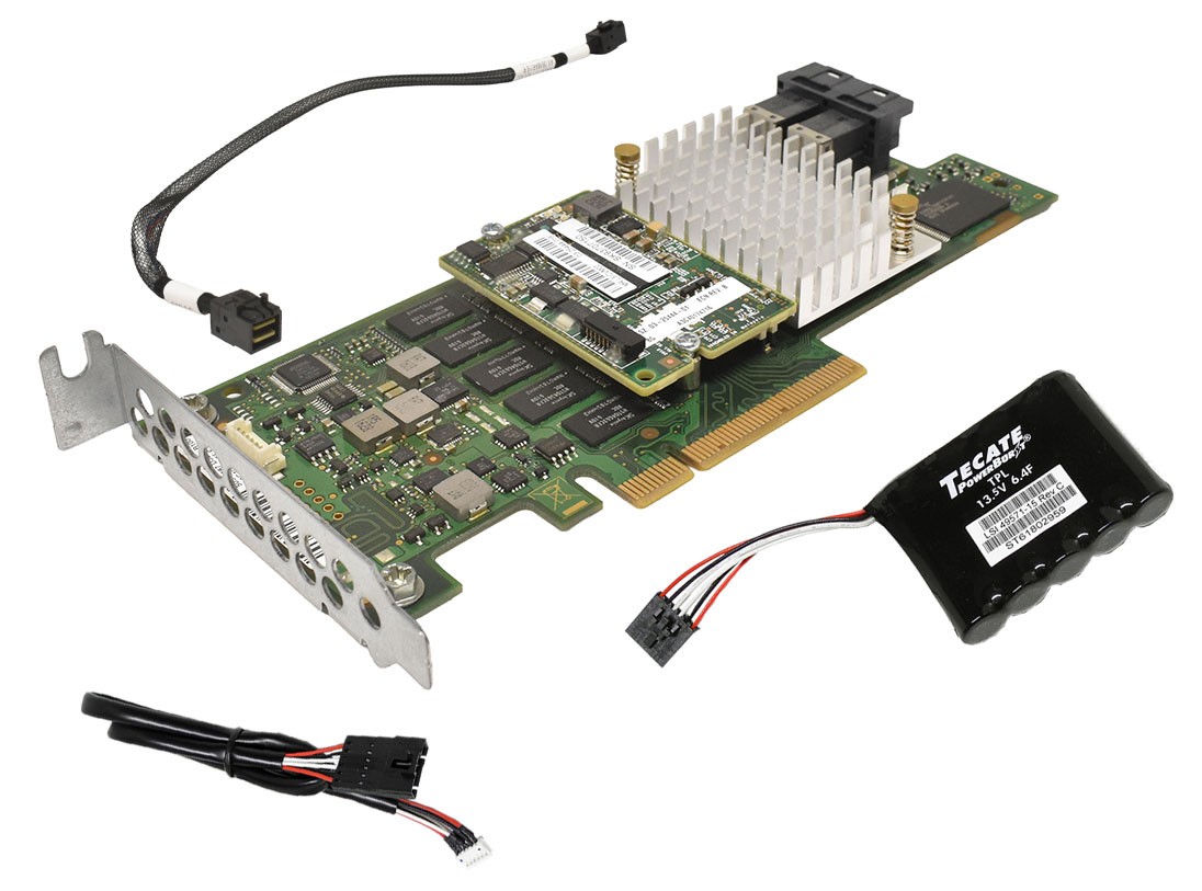 Fujitsu D3216-B13 GS4 EP420i 12Gb PCIe x8 RAID Controller +BBU+1x SAS Cable LP