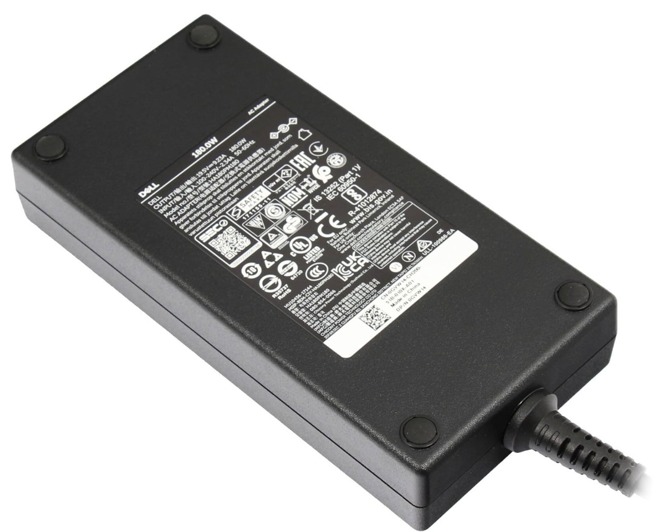 DA180PM111 Dell 180W Slim AC Adapter Charger 19.5V 9.23A for M17X M6400 M6500
