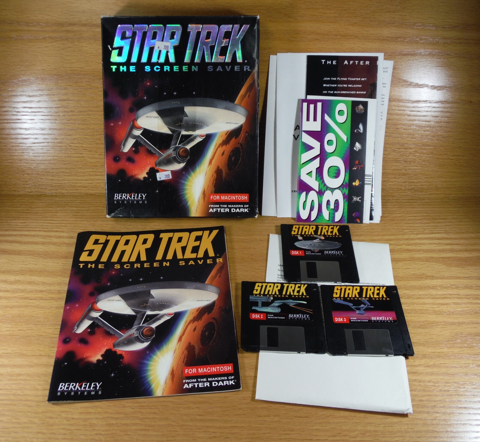 Star Trek: The Screen Saver For Macintosh (Berkeley Systems, 1992)