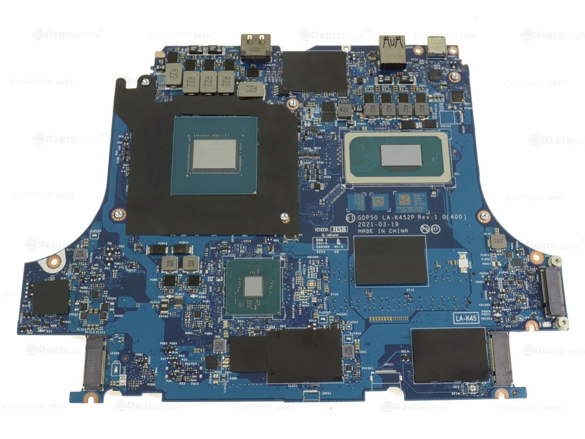 Dell OEM Alienware m15 R6 Laptop Motherboard System Mainboard Motherboard CT8N2