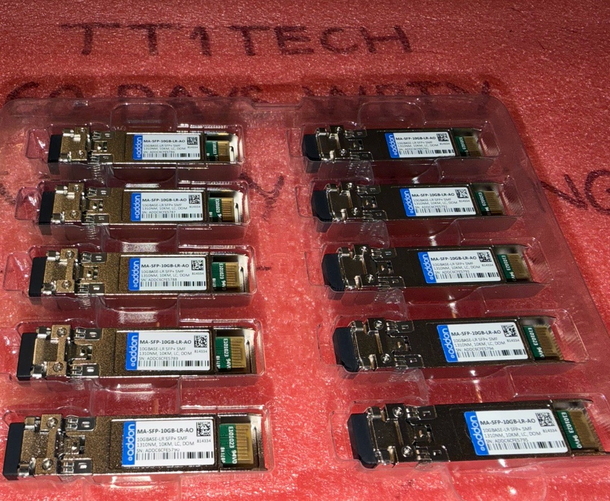 1 New for Cisco MA-SFP-10GB-LR-AO 600-22090-C  1310nm 10km SFP+ LR Transceiver