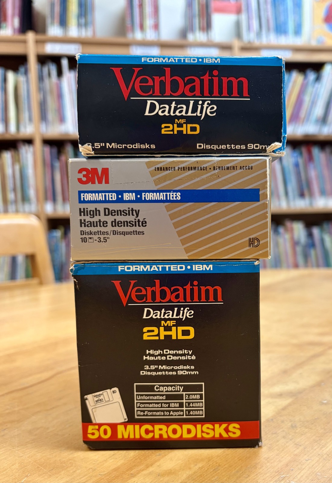 Lot of 41 - 3.5” Floppy Disks All Unused Diskettes Verbatim & 3M- Untested