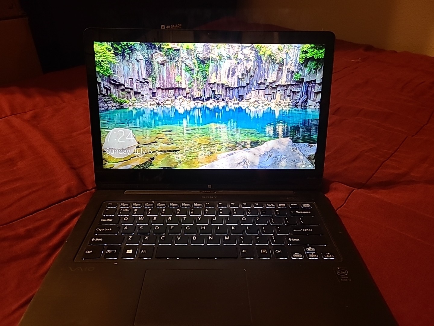 Sony VAIO Fit13A SVF13N1A1J Core i3 4005U 1.7GHz SSD 4GB Laptop Read Description