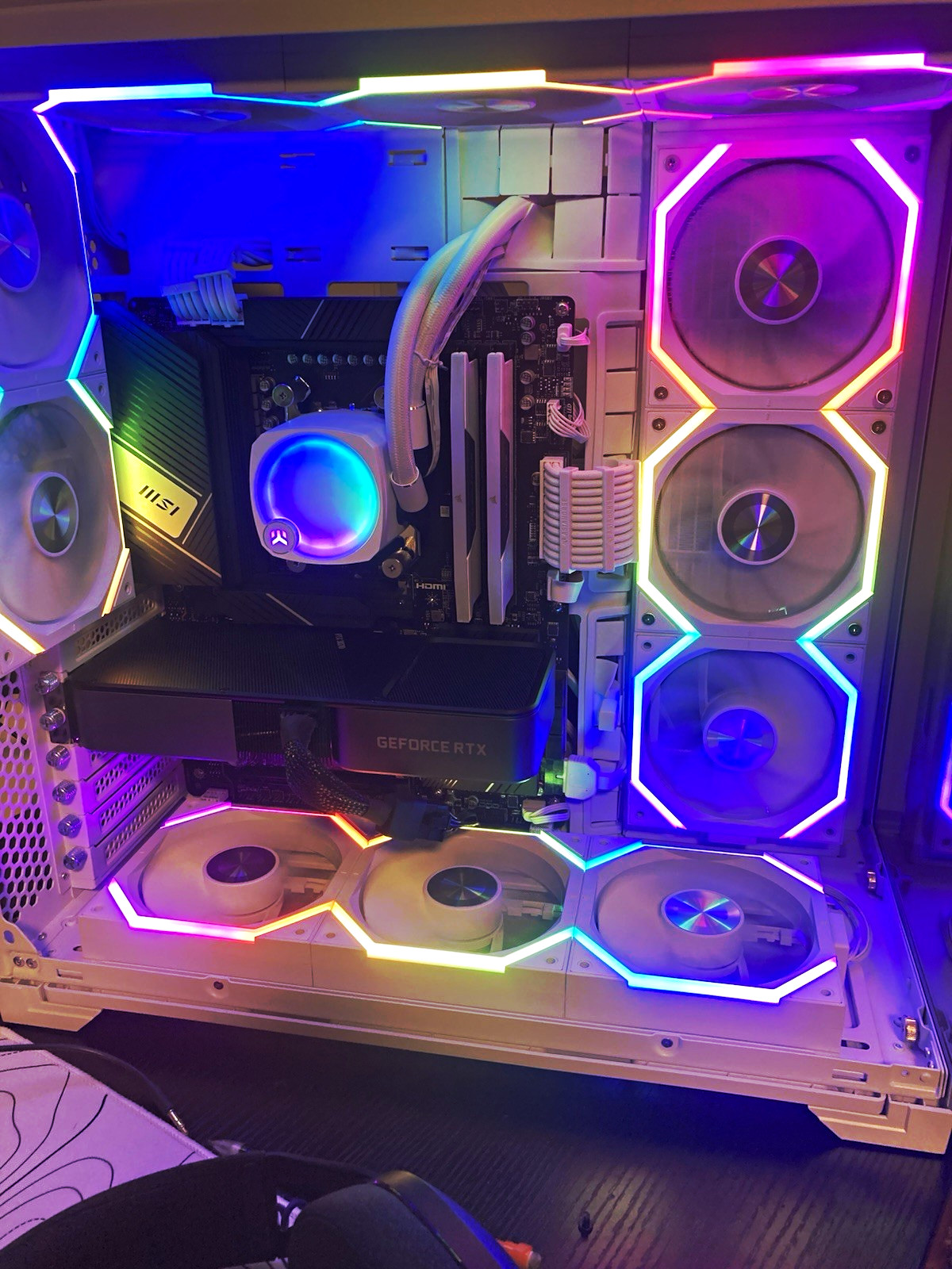 RTX 3070, Ryzen 5 7600x, 32GB ddr5, 1TB ssd, White Custom Gaming PC Shoot offers