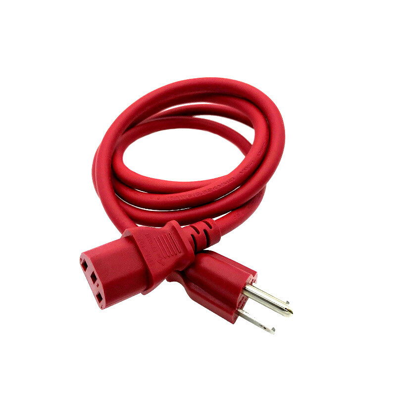 4 Ft Red Power Cable for ECOXGEAR ECOBOULDER+ SPEAKERS Replacement Cable