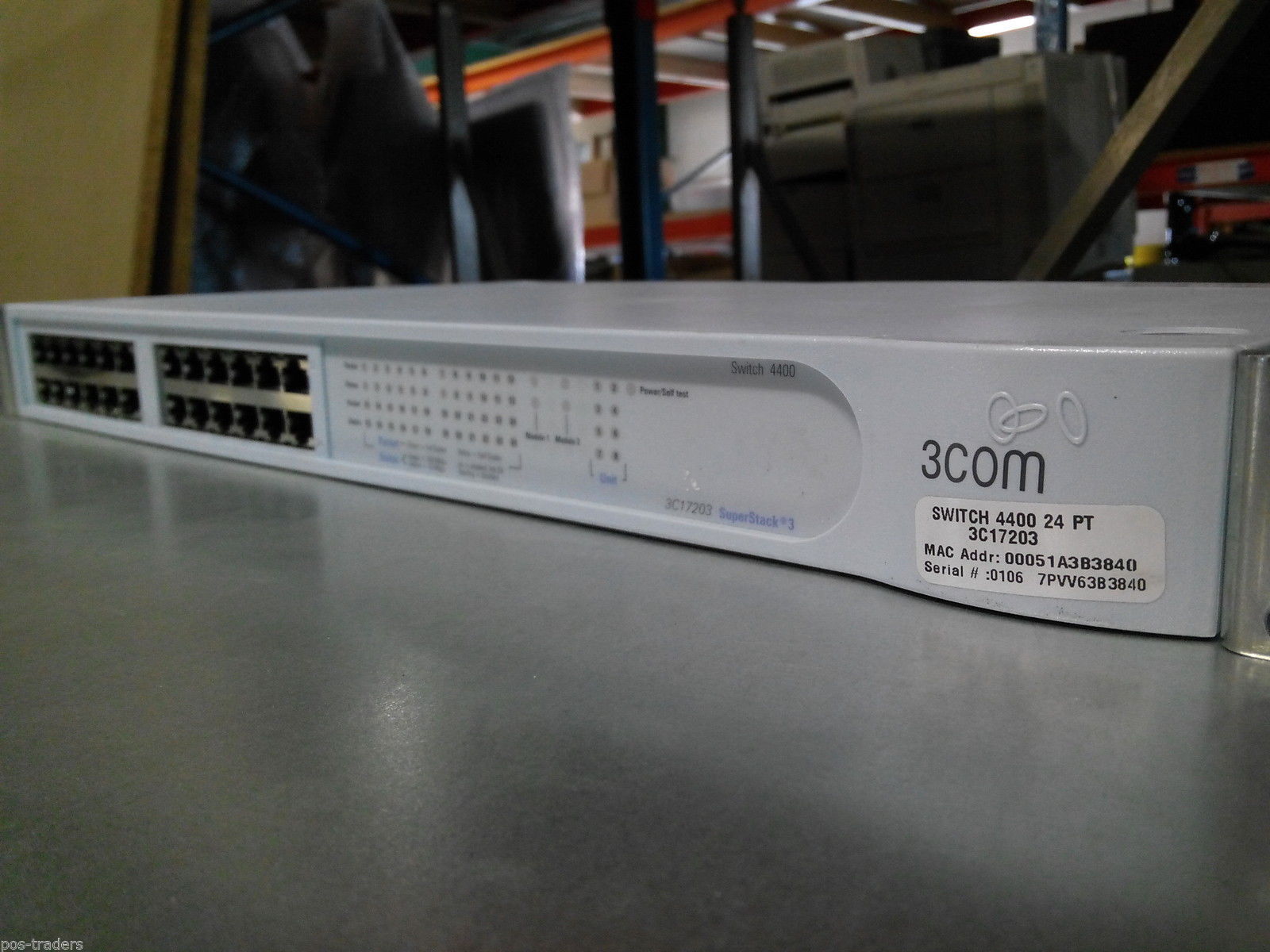 3com 3C17203 10/100Mbps SuperStack 3 Switch 4400 24-Port
