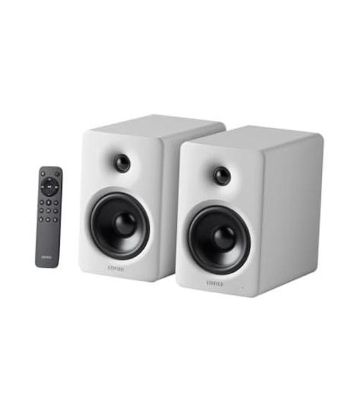 M90 Computer Speakers, 100W RMS Desktop Speakers, Hi-Res Audio, White
