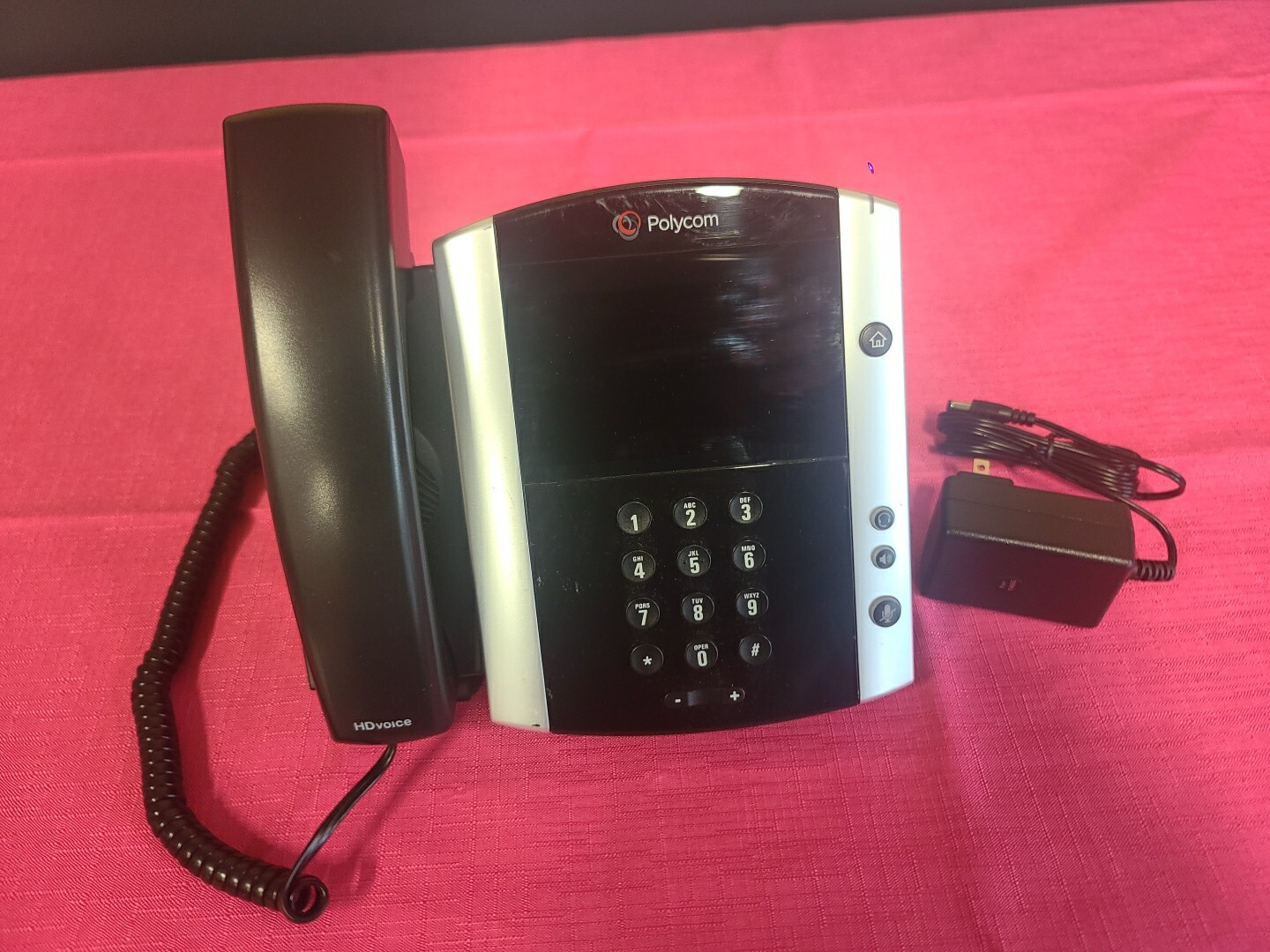 POLYCOM VVX-600 16-LINE COLOR IP GIGABIT PoE DESKTOP BUSINESS TELEPHONE