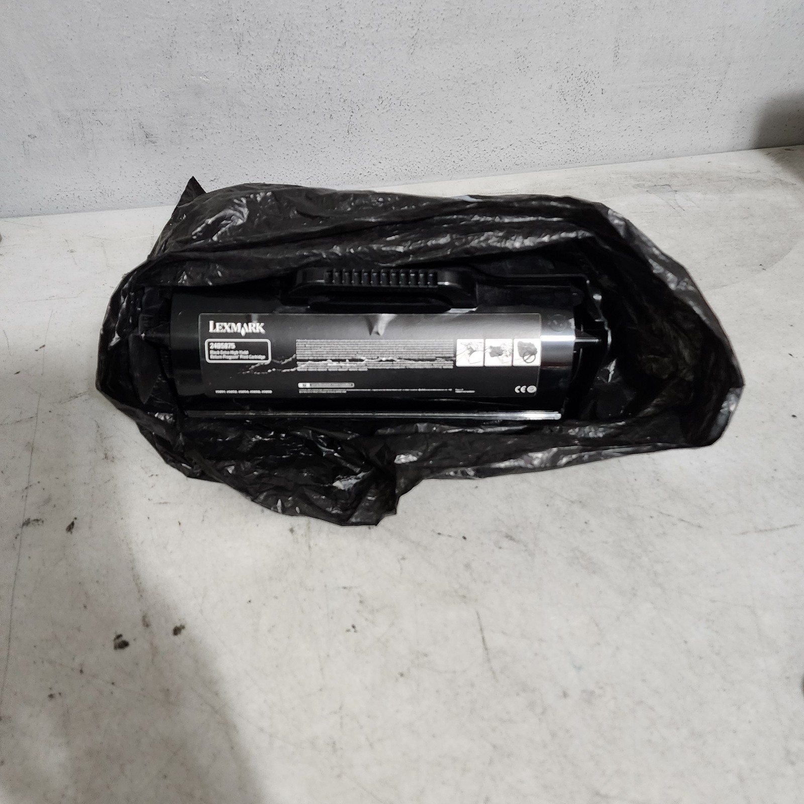 Lexmark 24B5875 Black Extra High Yield Toner Cartridge Genuine New Weighs Full