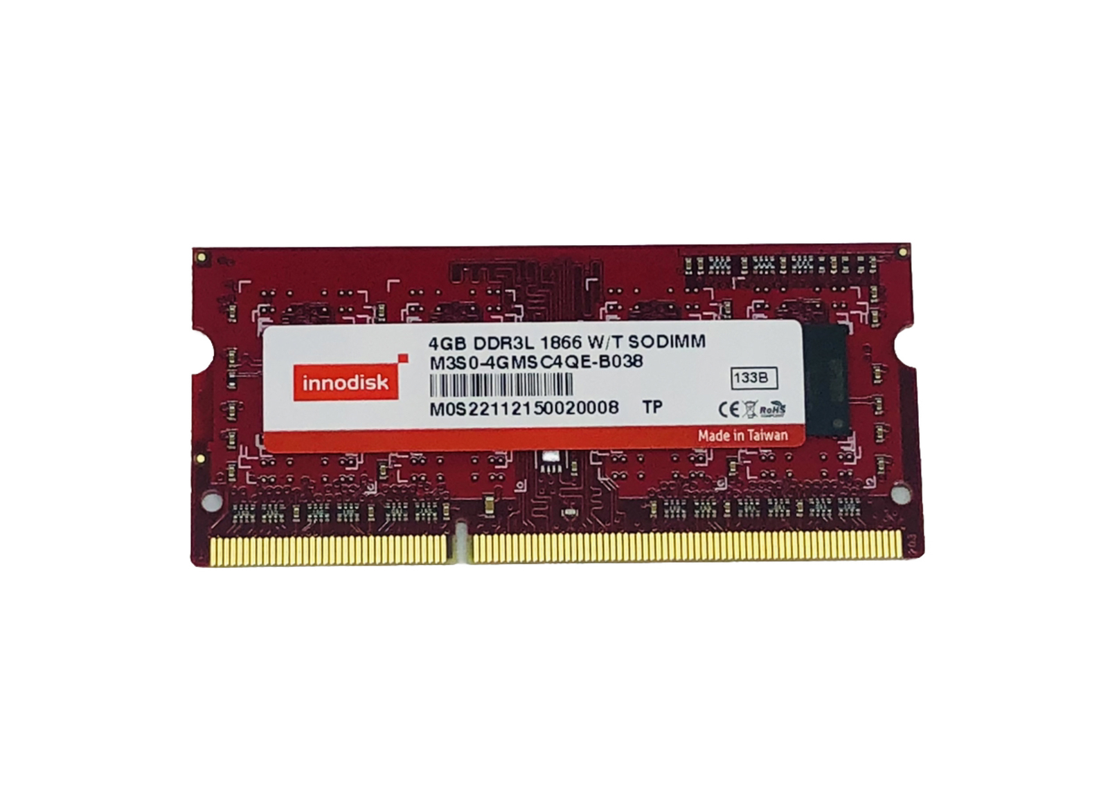 New_innodisk 4GB DDR3L 1866 W/T SODIMM M3S0-4GMS C4QE_In stock