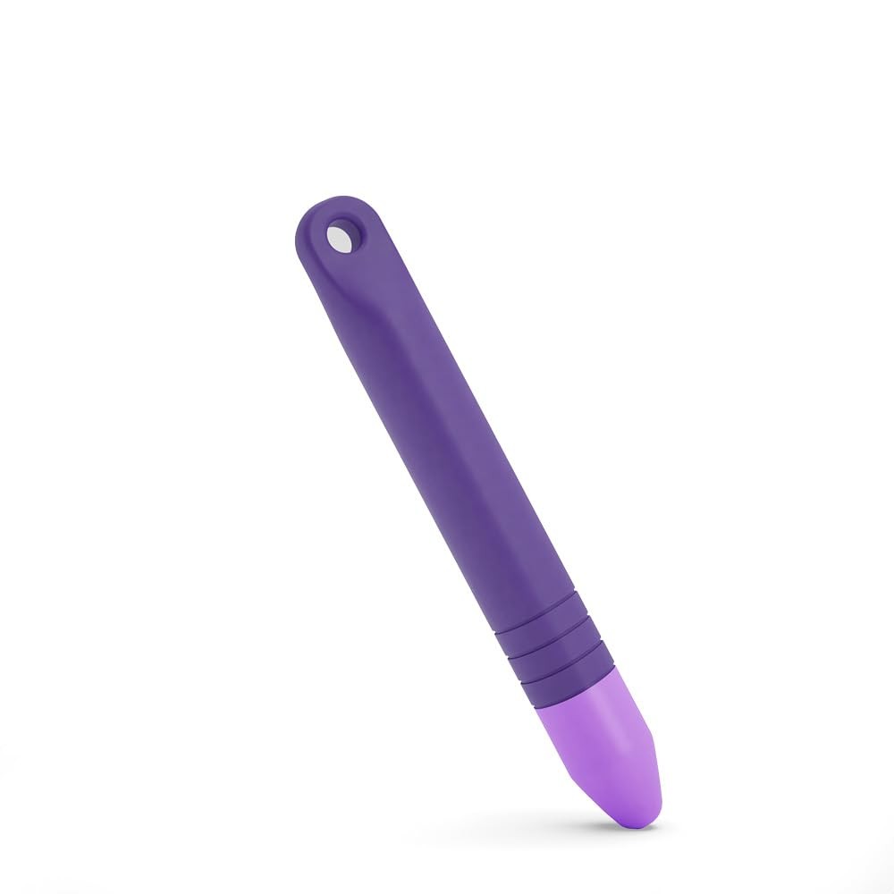 NuPro Amazon Kid Friendly Tablet Stylus with Tether 2-pack Purple