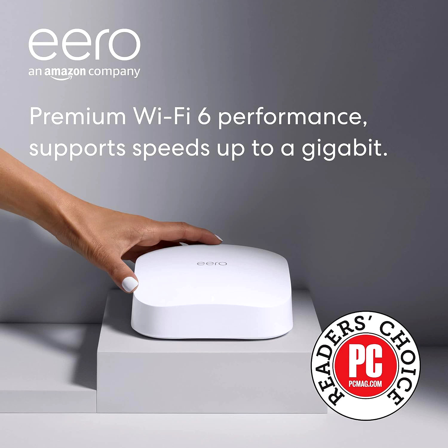NEW eero Pro 6 Tri-Band WiFi AX4200 Mesh Wi-Fi GigaBit Router (3 PACK MESH)