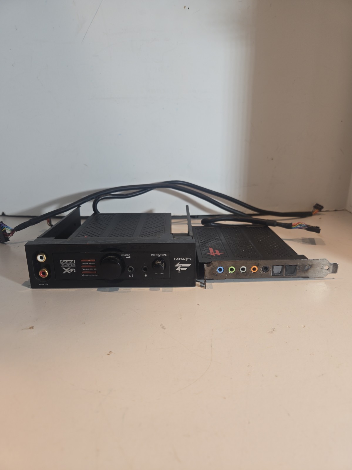 Creative Labs Sound Blaster X-Fi Titanium Fatal1ty Pro PCIe SoundCard SB0880+Bay