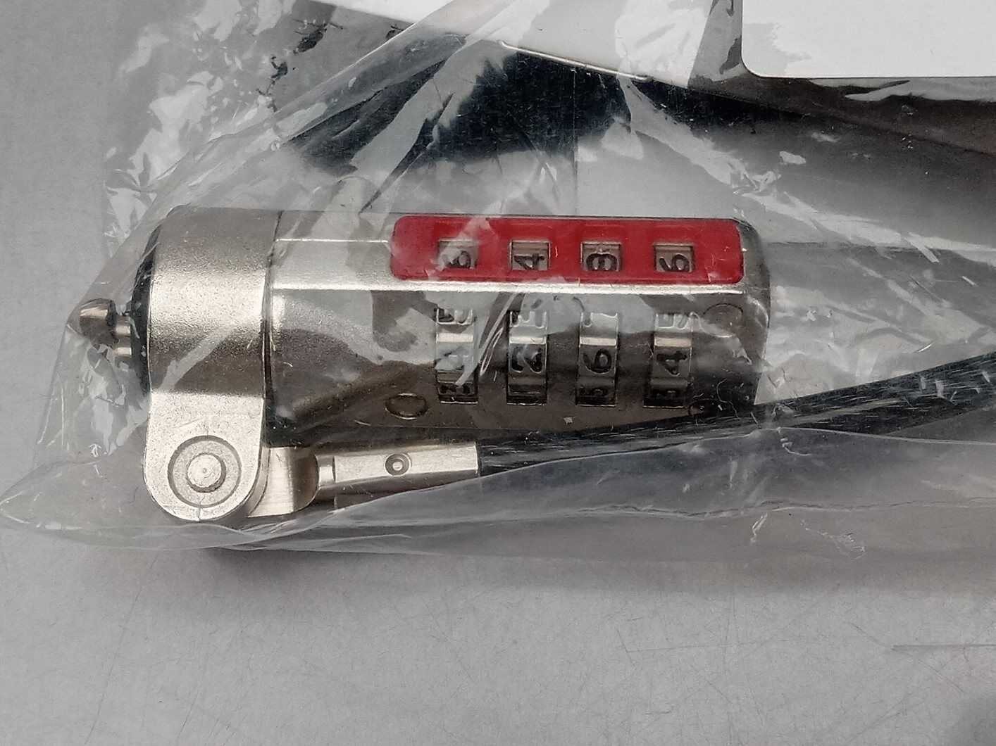 Targus DEFCON ASP66GLX-S Trapezoid Serialized Combo Cable Lock