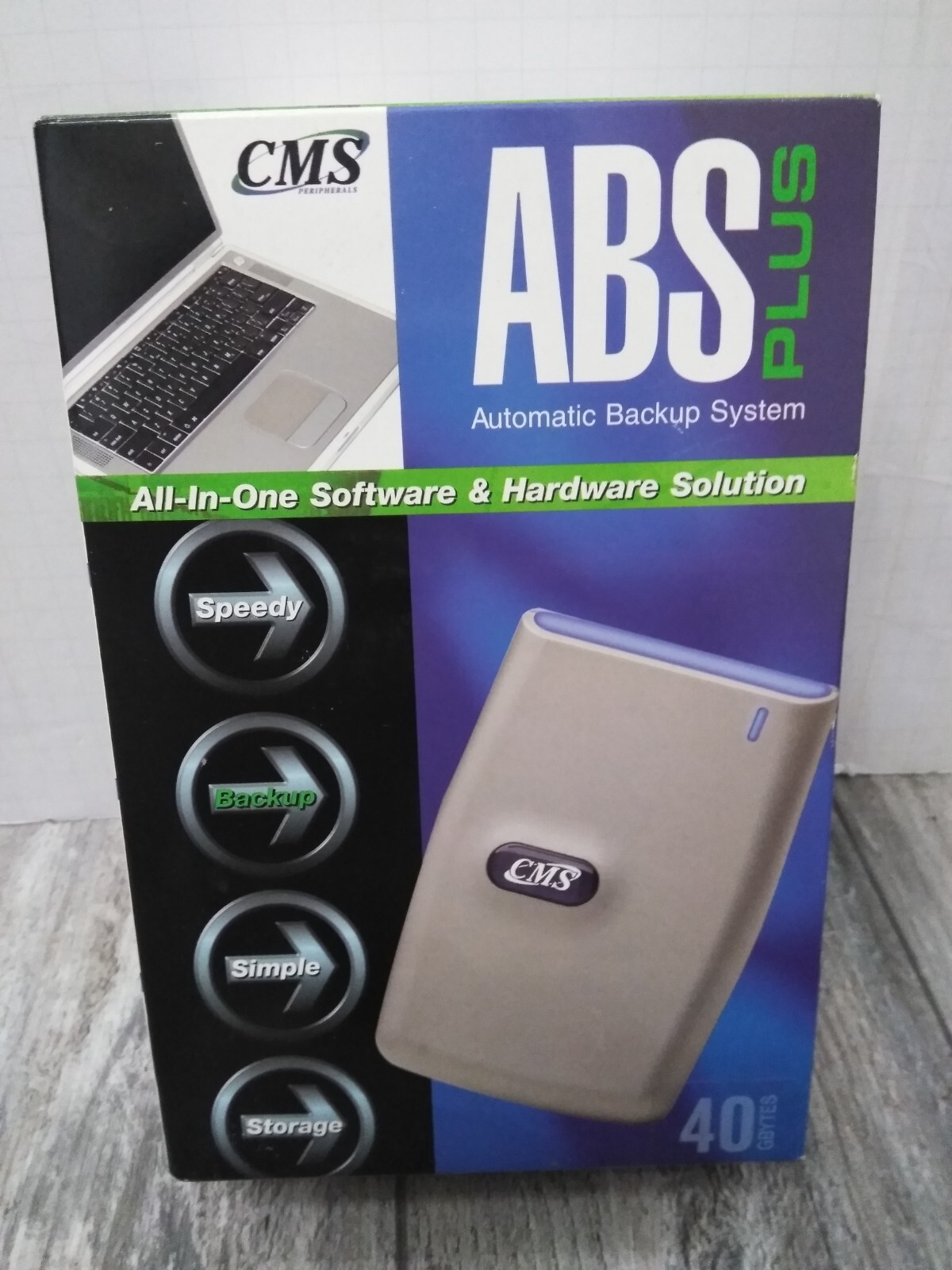 ABS Plus Automatic USB Backup System for PC (40GB)