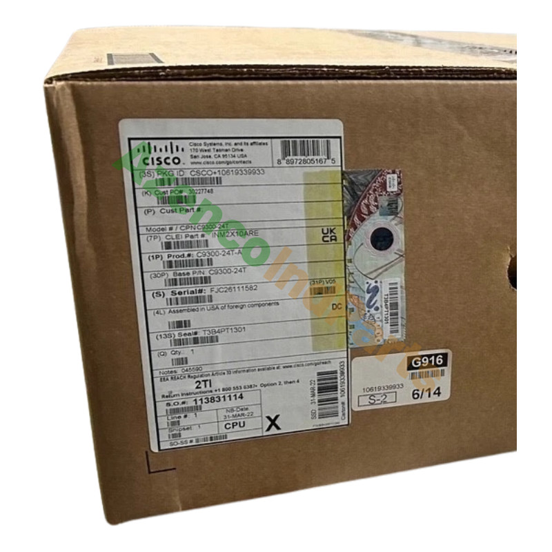 NEW Cisco Catalyst C9300-24T-A 24-Port Gigabit Ethernet Switch FREE Delivery