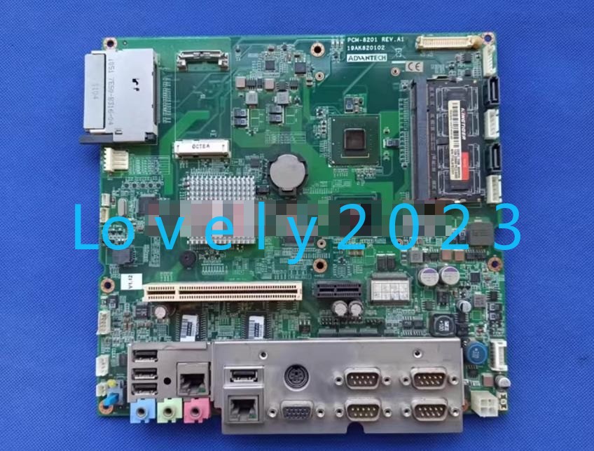 1pc used Advantech motherboard PCM-8201 REV.A1