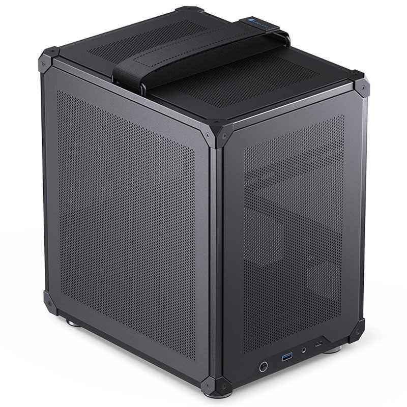 Jonsbo C6 Case Black Micro/Mini/Flex-ATX Midi/Mini Tower ATX C6 HANDLE BLACK