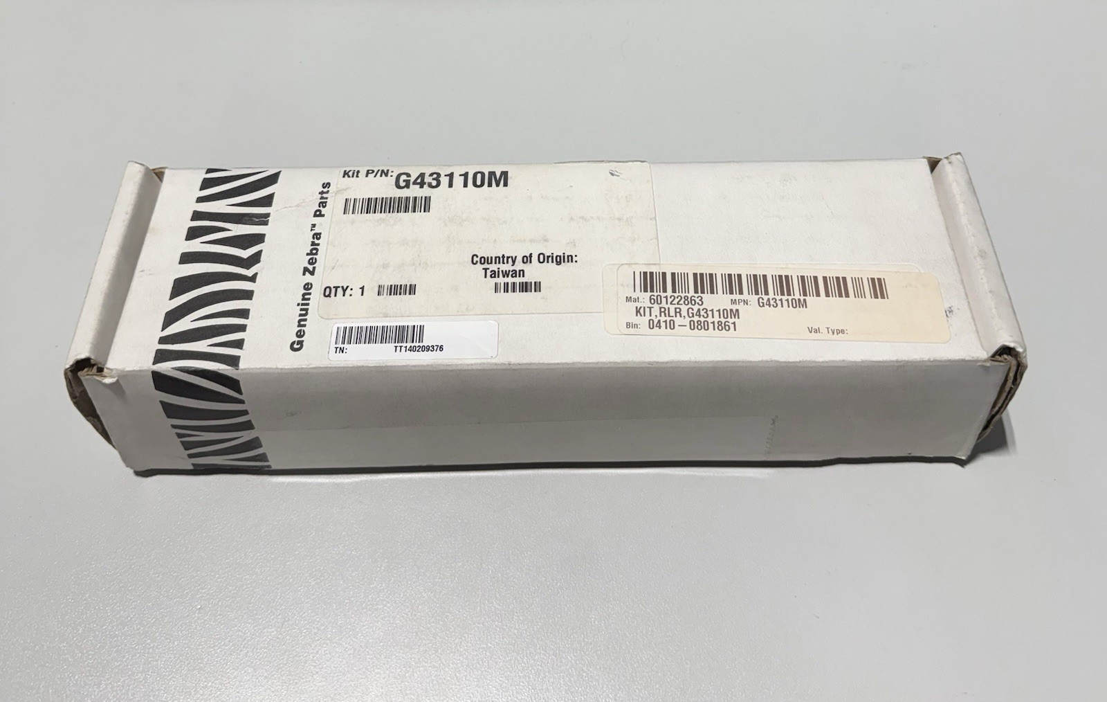 ZEBRA G43110M Genuine Platen Roller Kit for 110PAX4 *READ*