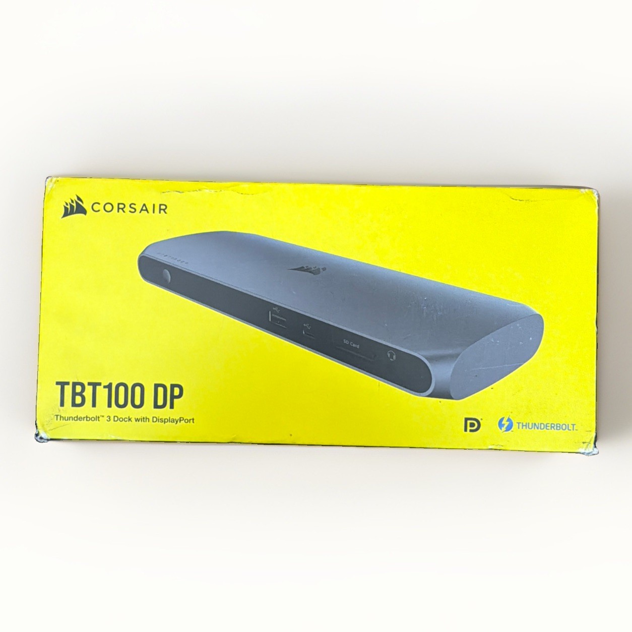 Corsair TBT100 DP Thunderbolt™ 3 Dock with DisplayPort CU-9000006-NA