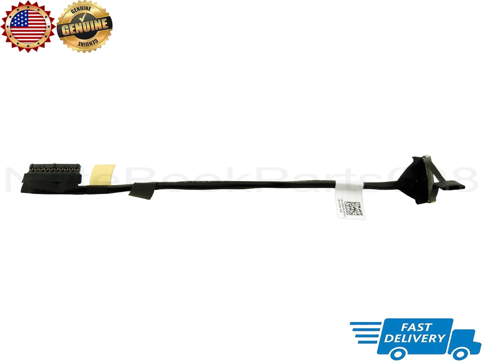 5X Lot Genuine Battery Cable For Dell Latitude 7280 7380 DC02002NG00 04W0J9