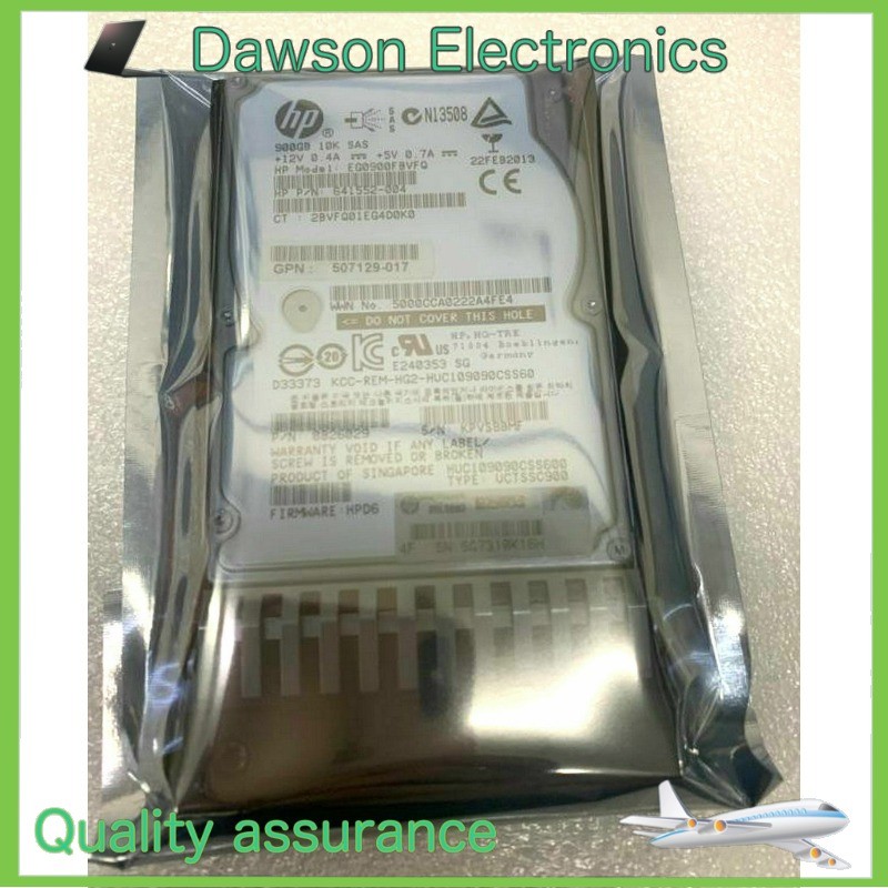 NewHP 900GB 10K 6Gb DP 10K 2.5 SAS HDD 619291-B21 619463-001 For Gen6 Gen 7 G6