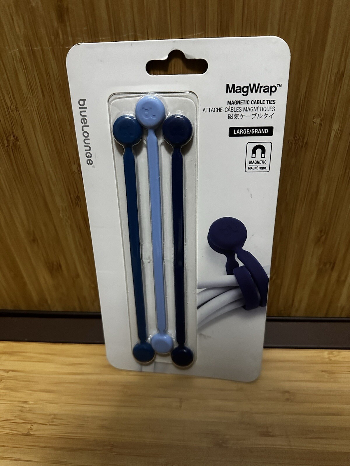Blue Lounge MagWrap Magnetic Cable Ties. Wrap For Cord Storage