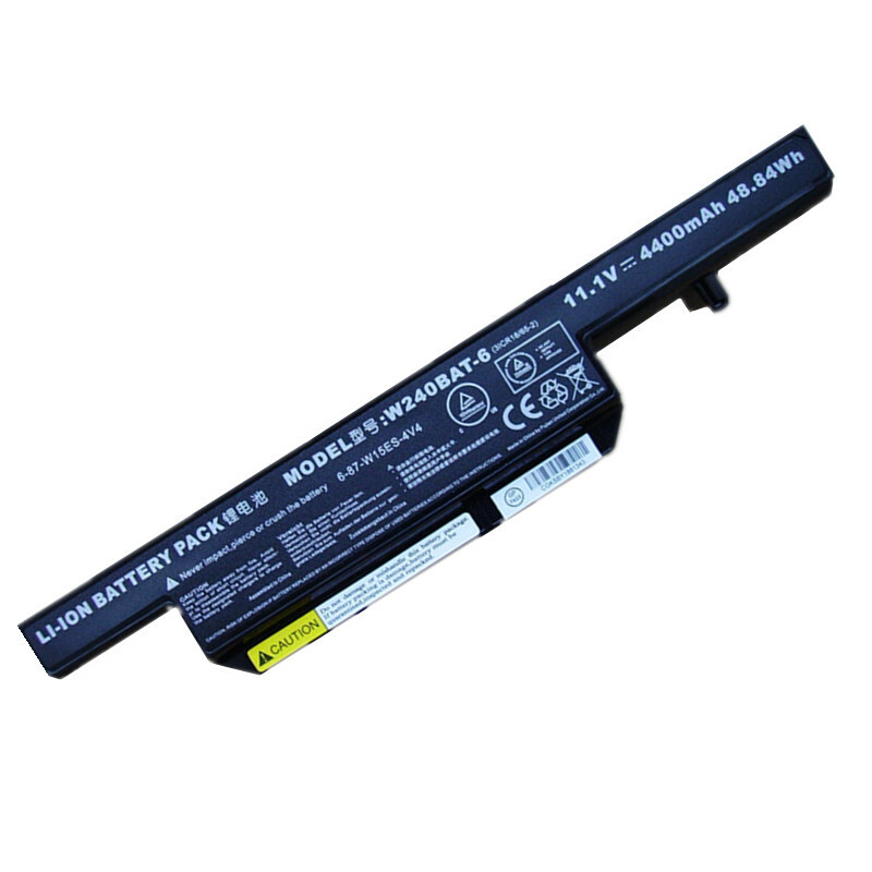 W240BAT-6 W240BUBAT-3 Original Battery For CLEVO W251EL W251EU W240BAT-6 4400mAh