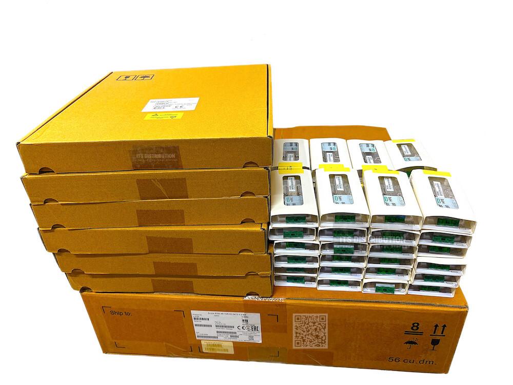 JL479A I New HPE Aruba Switch 8320 48Port 10/6 40 X472 5 2 +48x J4858D 6x JH235A