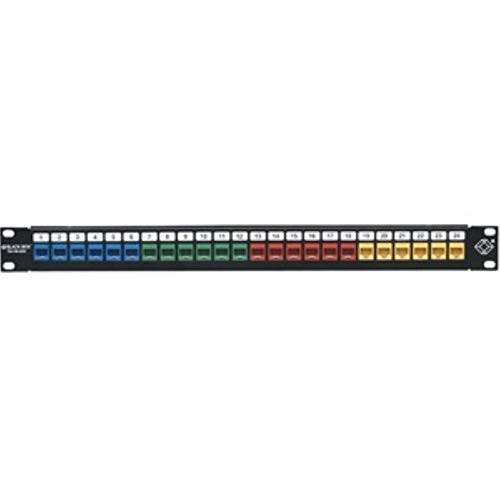 BlackBox JPMT1024A 24-Port High-Density Patch Panel 1U