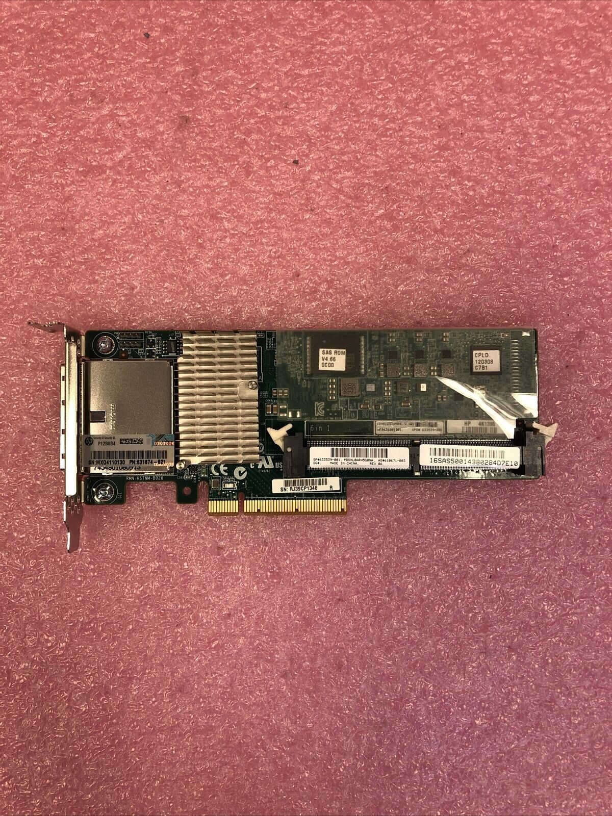 633539-001 HP Smart Array P421/ZM 6G 2-Port Ext PCI-E 3.0x8 SAS Controller